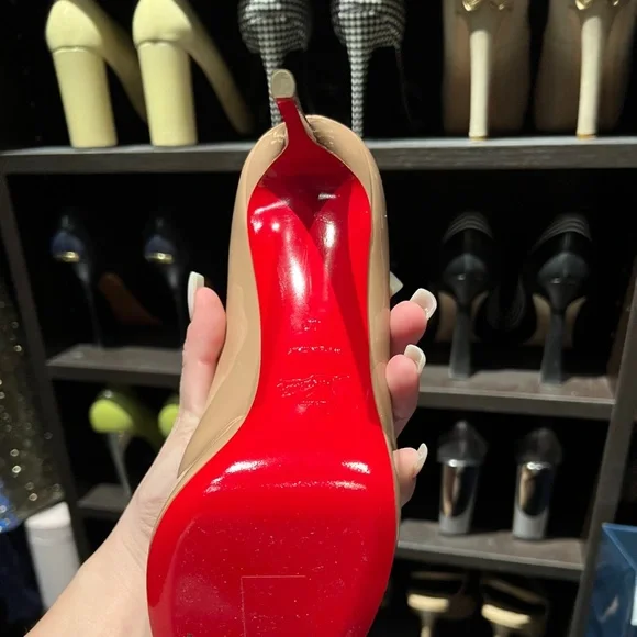 *Brand New* Louboutin - NEW VERY PRIVE 100 PATENT - Picture 3 of 10